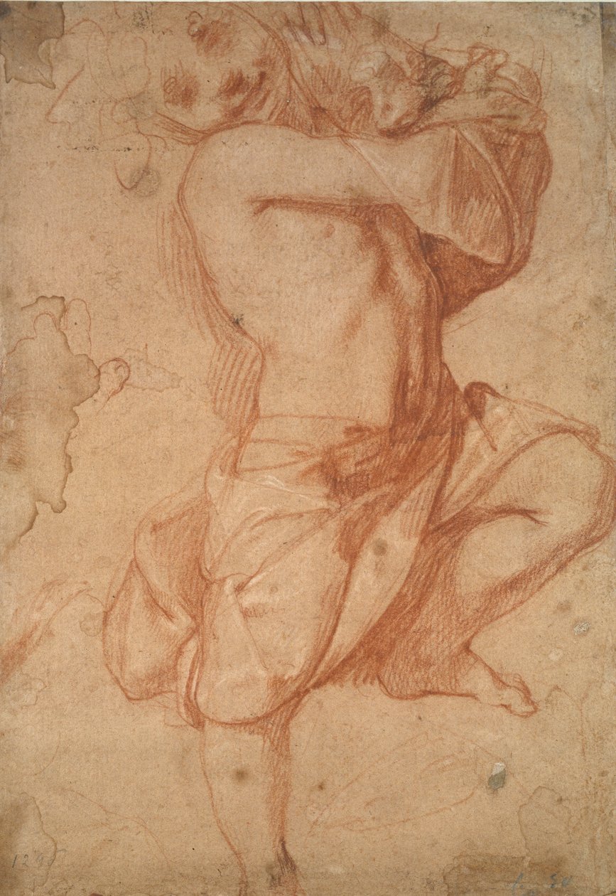 Polonahý chlapec, konec 16. století od Annibale Carracci