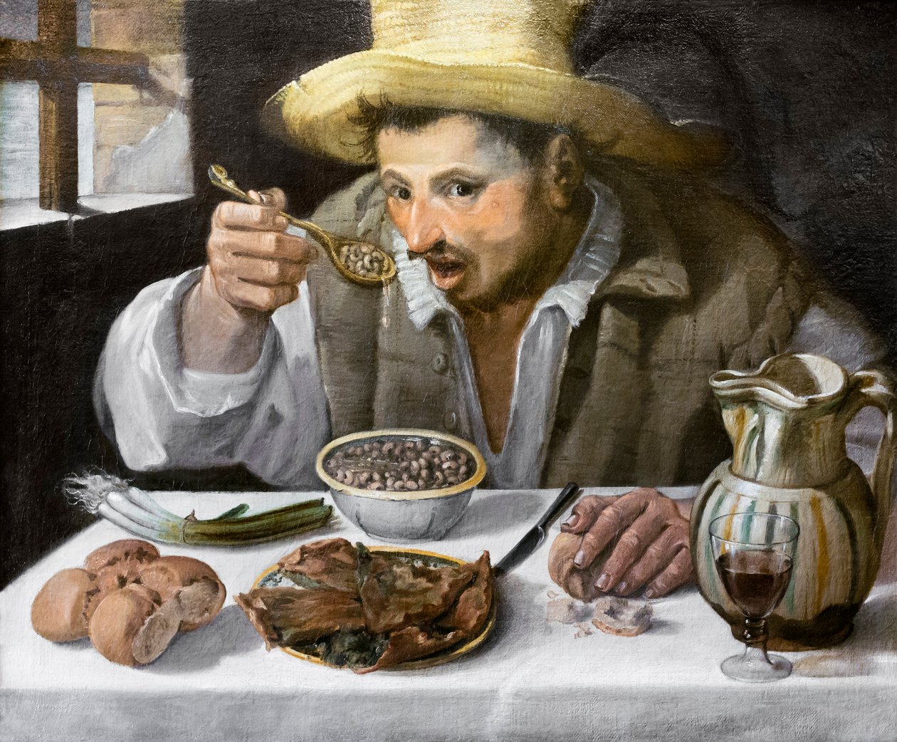 Požírač fazolí od Annibale Carracci
