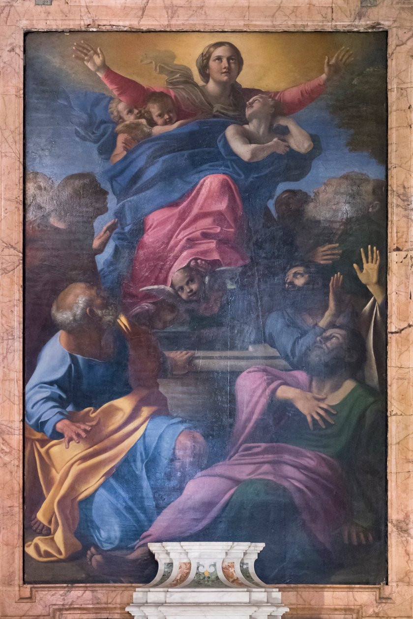 Nanebevzetí Panny Marie od Annibale Carracci