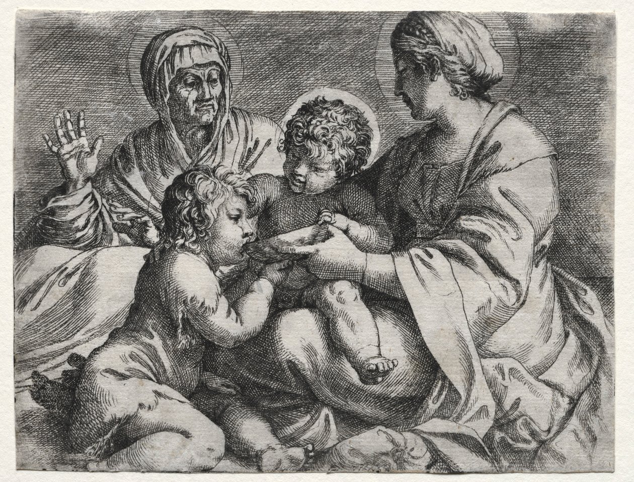Panna s miskou, 1606. od Annibale Carracci