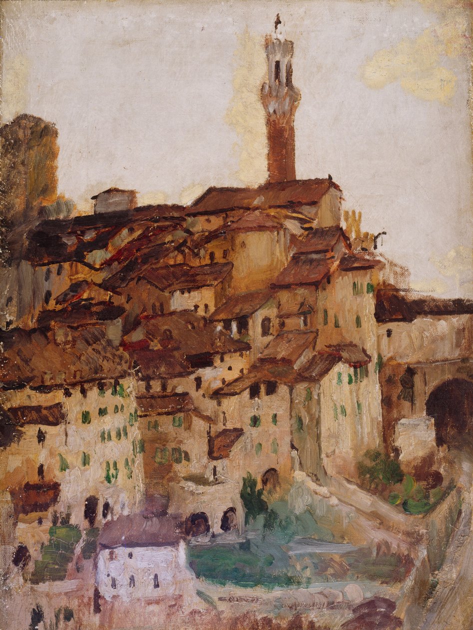 Siena, 1883-1910 od Annie Louisa Swynnerton