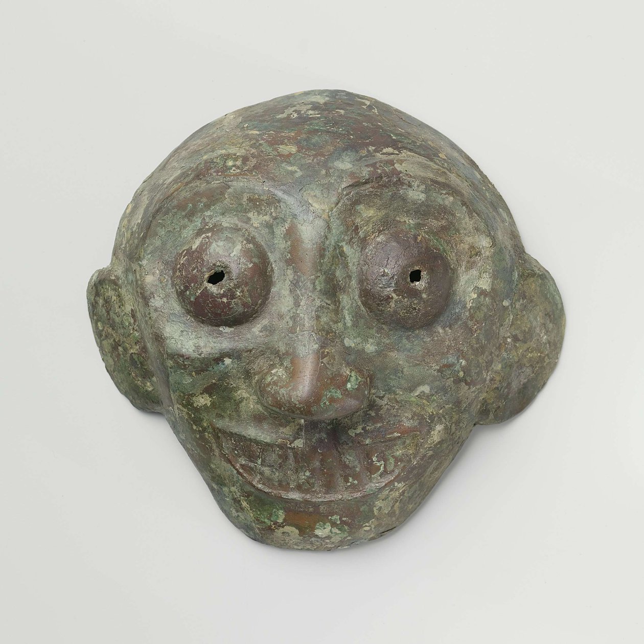 Čínská bronzová maska, cca 1100-800 př.nl (bronz) od Unbekannt Unbekannt