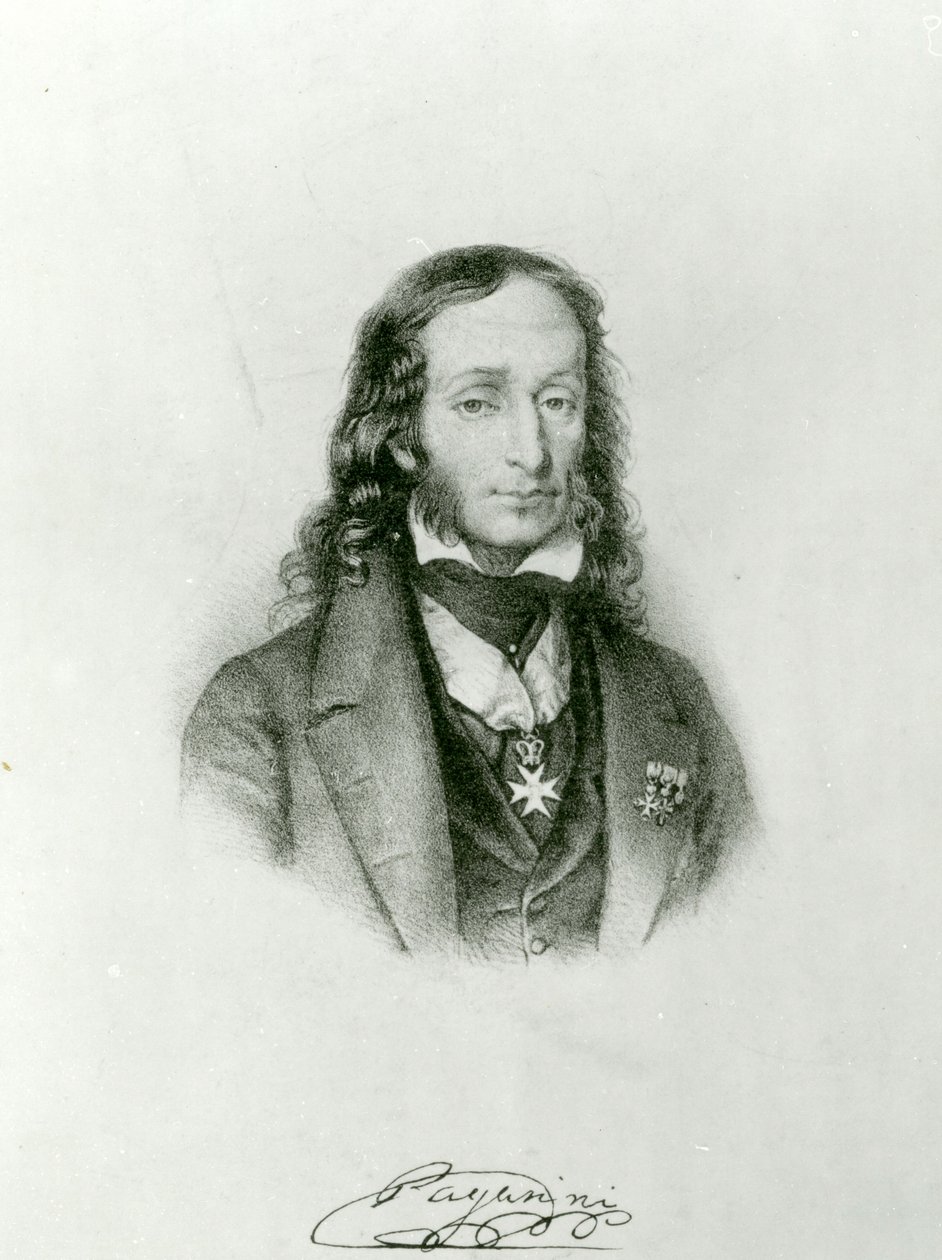 Niccolo Paganini (1782-1840) od Unbekannt Unbekannt