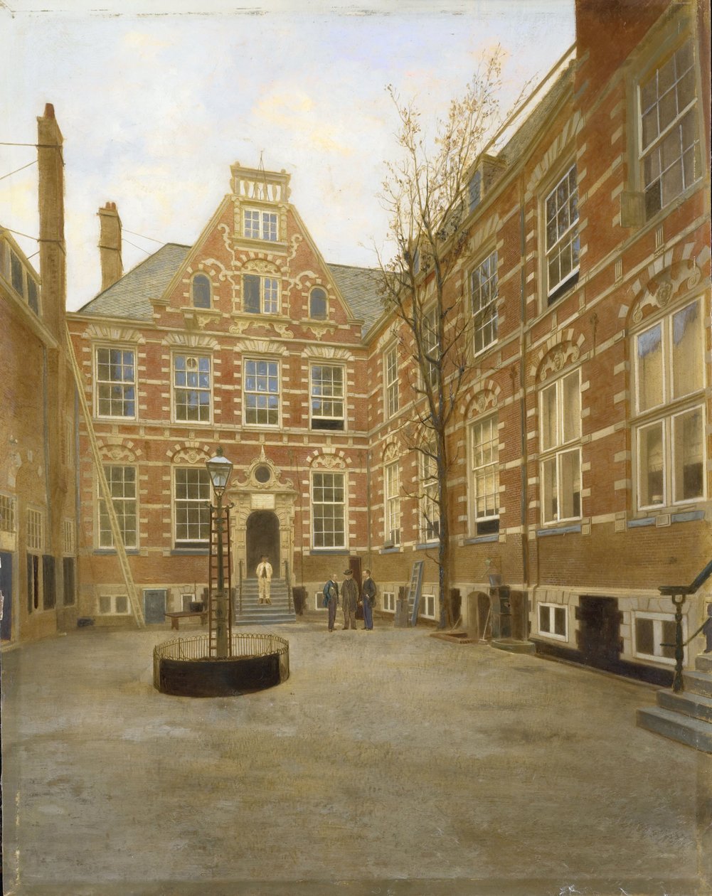Nádvoří East Indies House v Amsterdamu od Anonymous