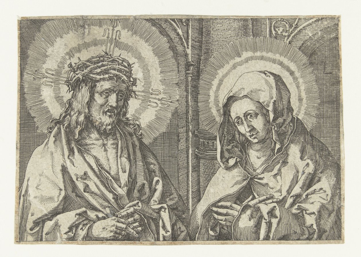 Kristus a Marie od Anonymous