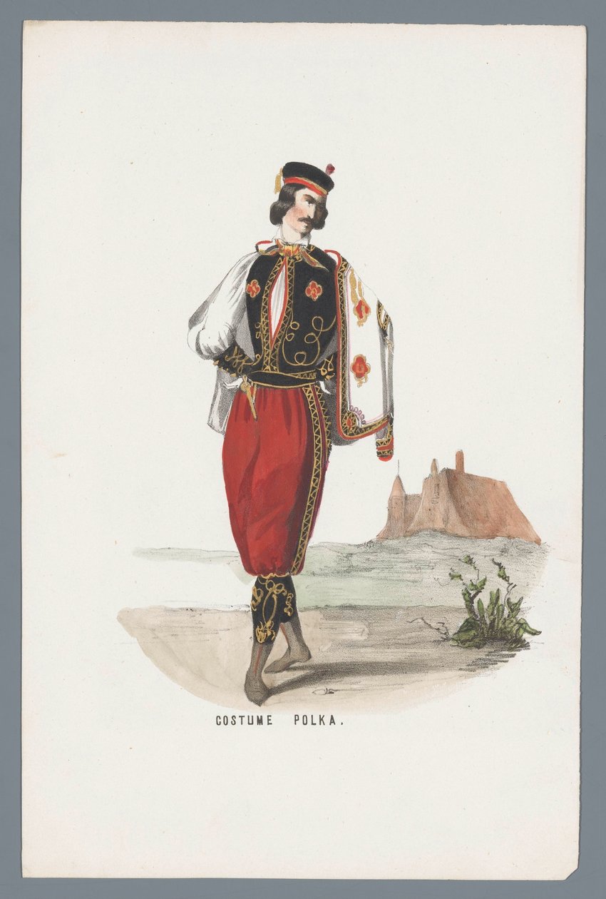 Kostým Polka (název na objektu) od Anonymous