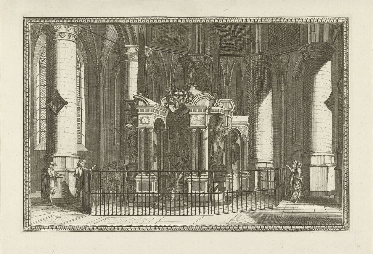 Hrob Viléma Oranžského, 1623 od Anonymous