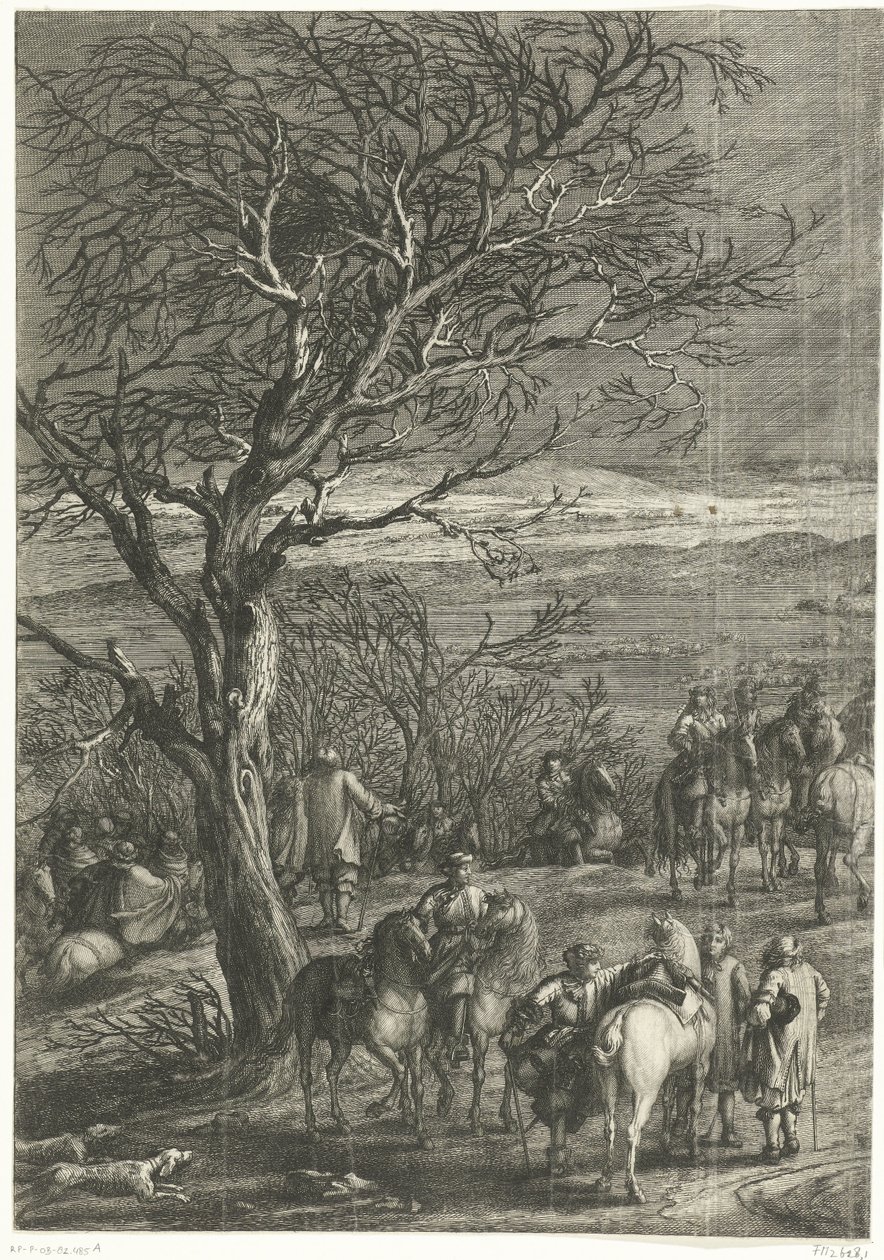 Francouzská armáda před Yperenem (levá strana), 1678 od Anonymous