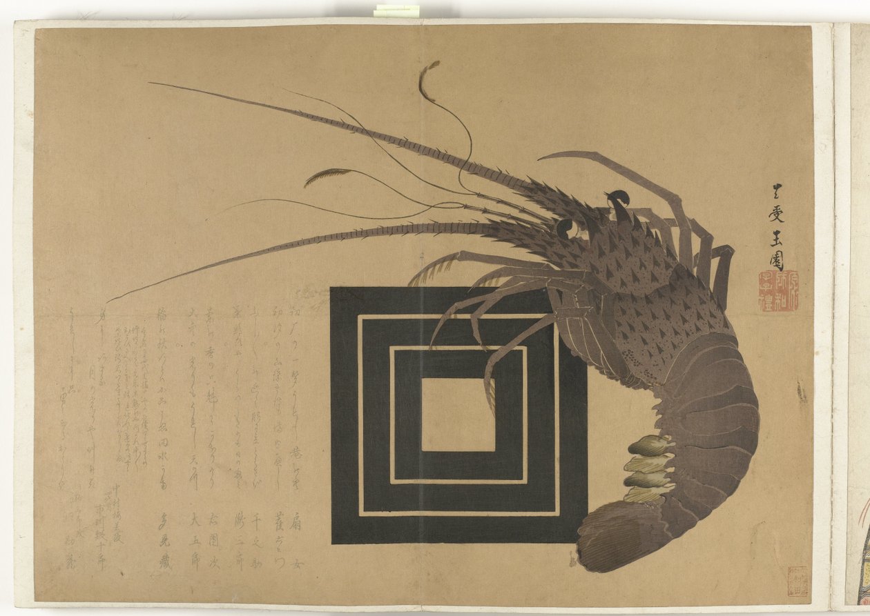 Humr Album Shijo-surimono z období 1840-1900 (název série) od Anonymous
