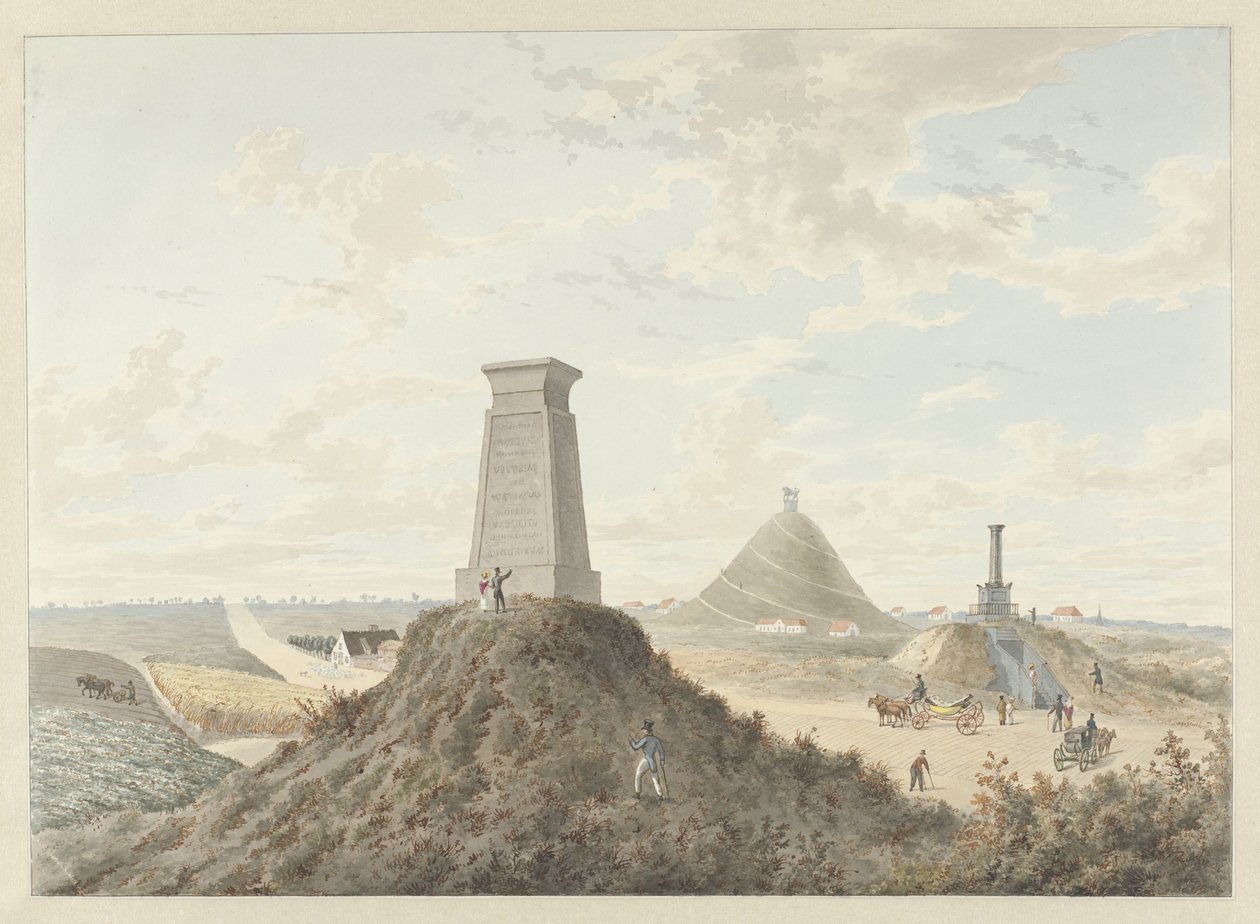 Památky ve Waterloo, 1815 od Anonymous