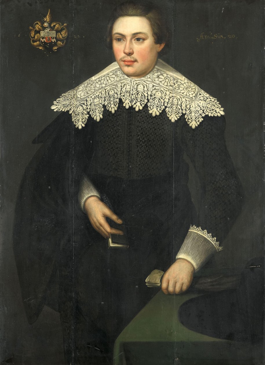 Portrét Johana van Ceterse (1602-29) od Anonymous