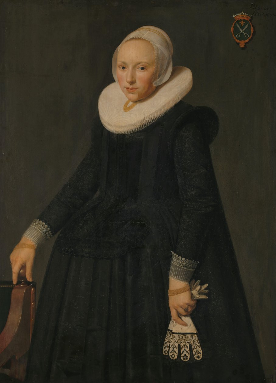 Portrét Trijntje Tijsdr van Nooij (1606/07-1646) od Anonymous
