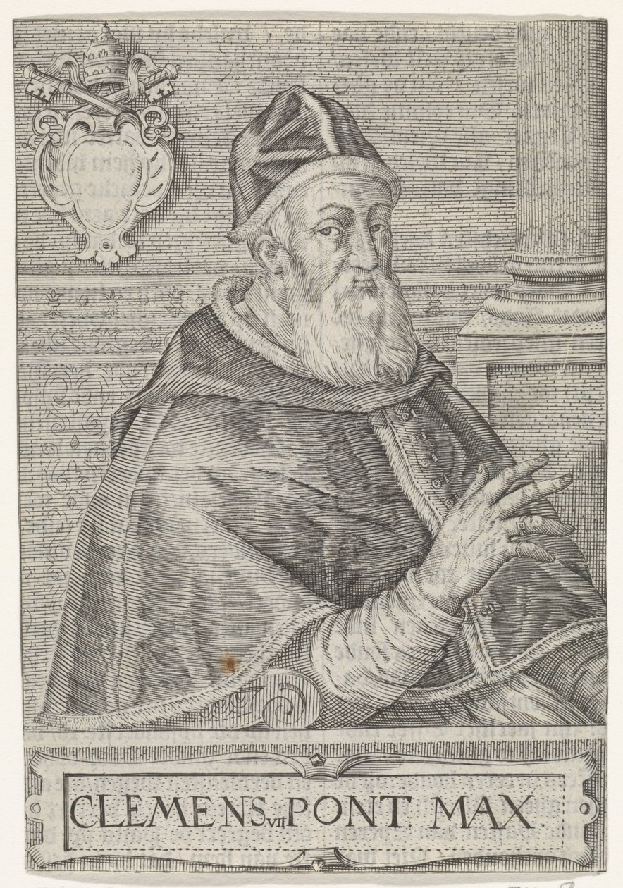 Portrét papeže Klementa VII od Anonymous