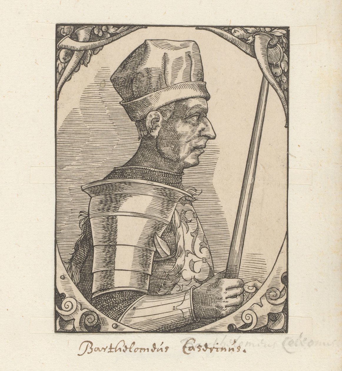 Portrét Bartolomea Colleoniho od Anonymous