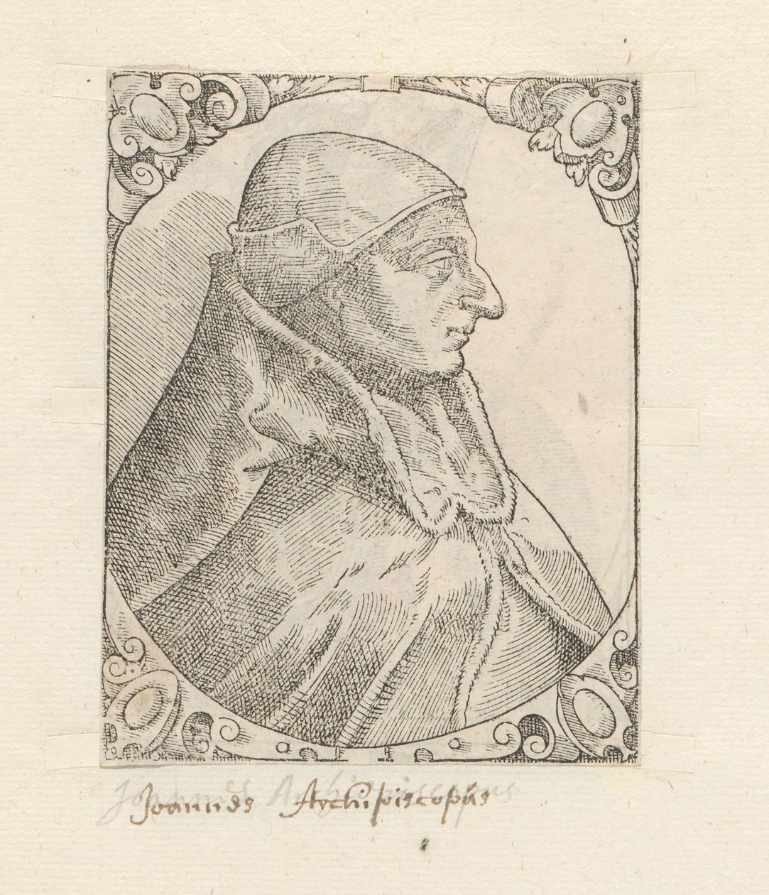 Portrét van Giovanni Visconti od Anonymous
