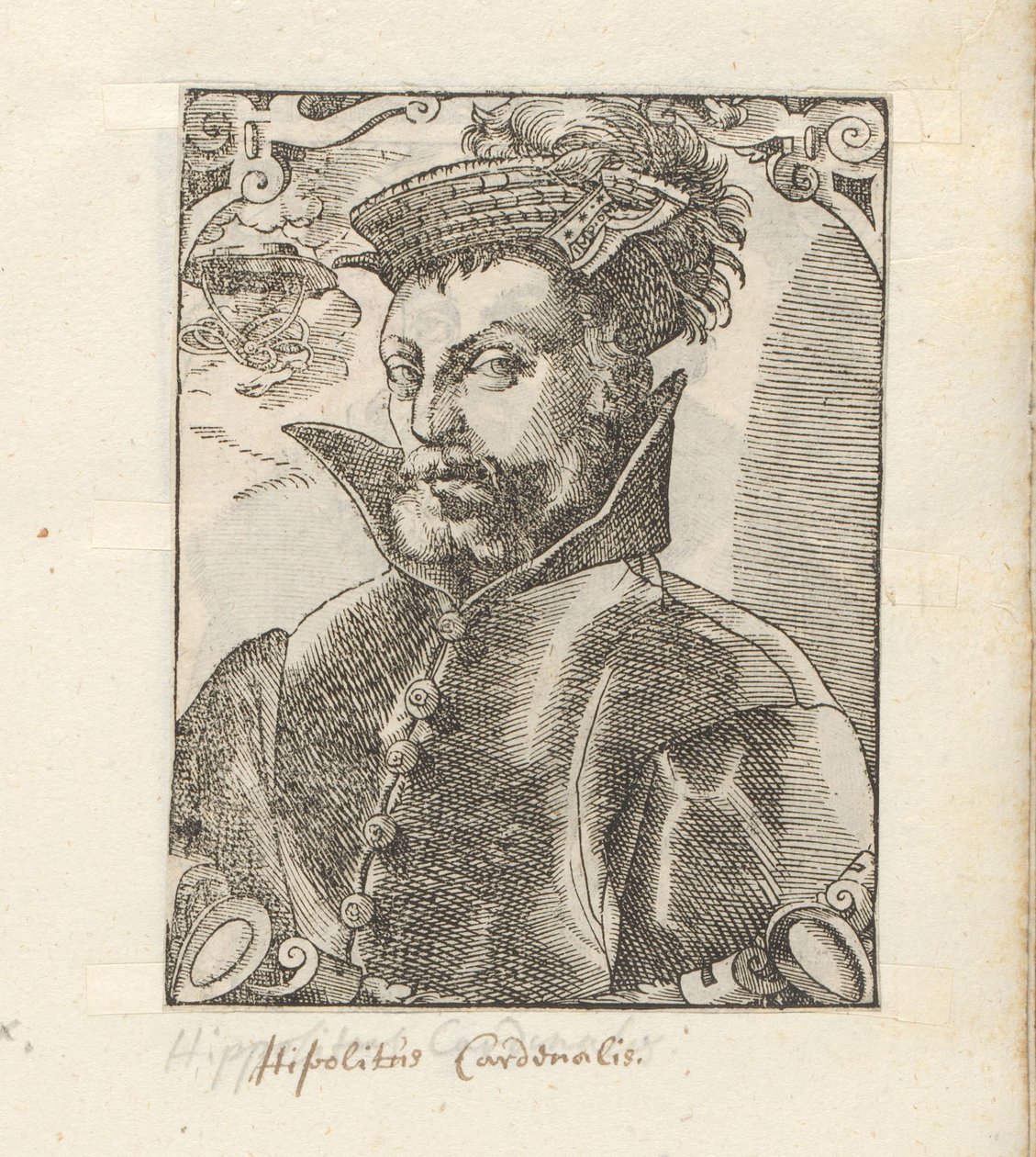 Portrét van Ippolito de 
