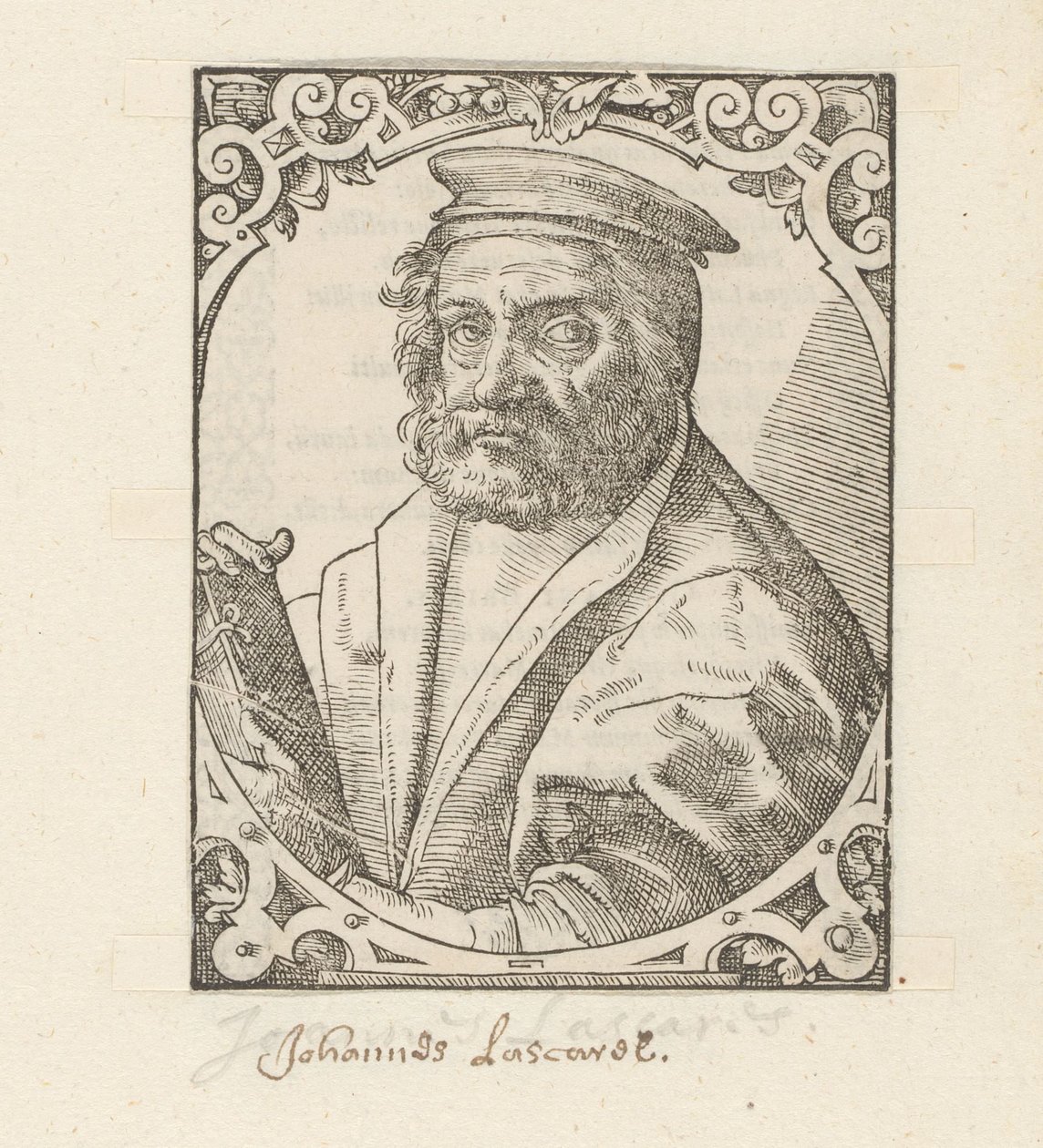 Portrét Johannese Lascarise od Anonymous