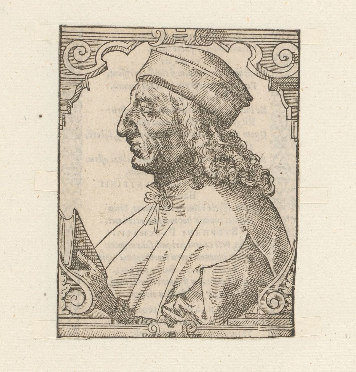 Portrét van Julius Pomponius Laetus od Anonymous