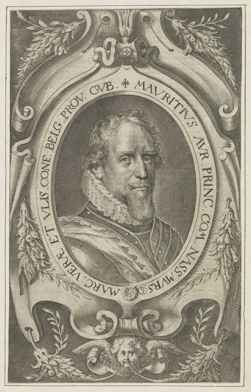 Portrét Mauritů, prince z Orange od Anonymous