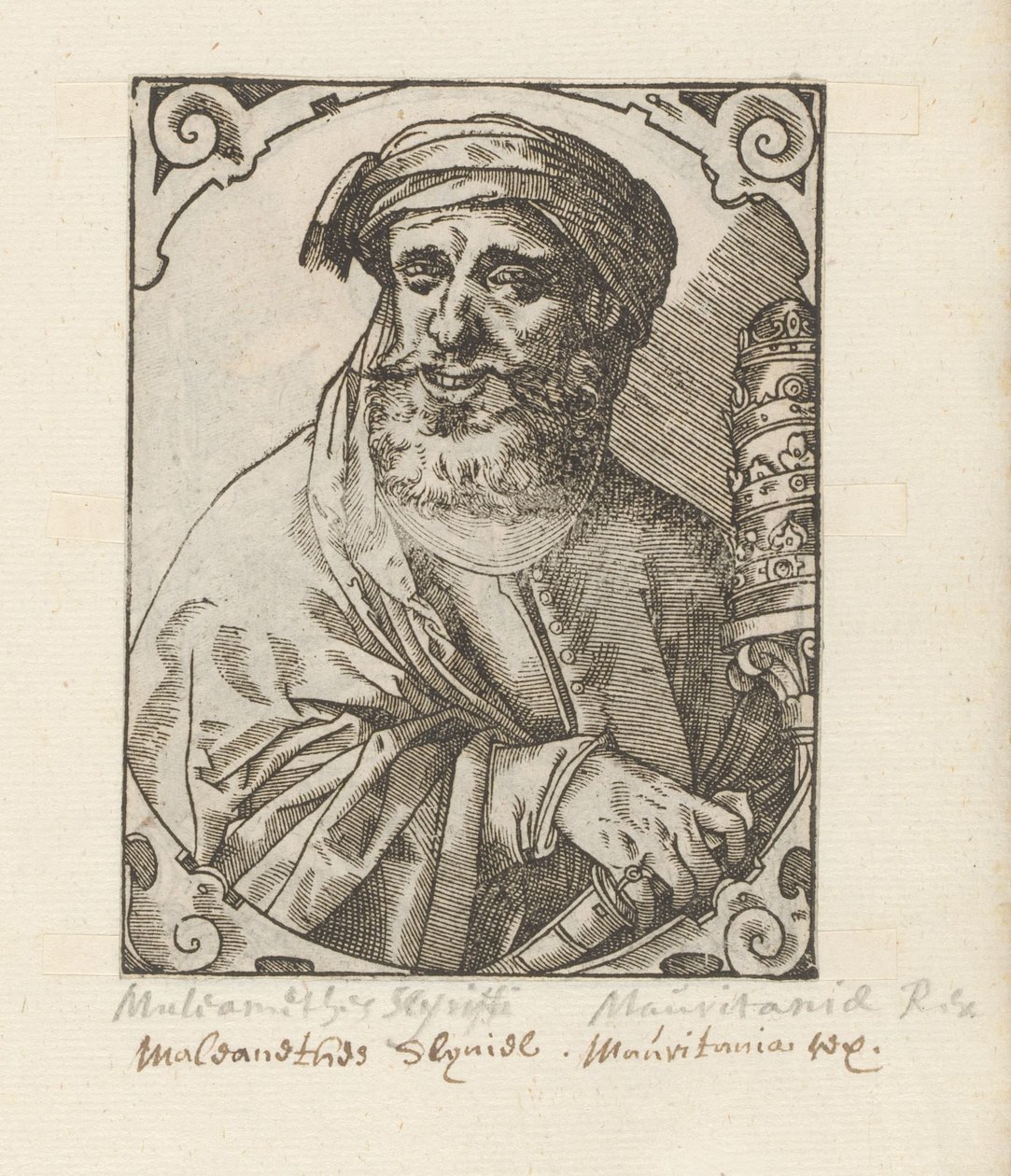 Portrét Muleamethes Scyriffic od Anonymous