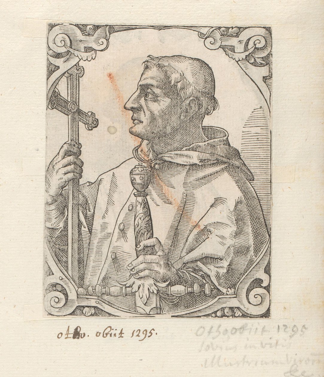 Portrét van Ottone Visconti od Anonymous