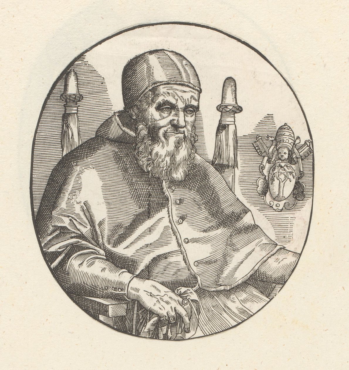 Portrét papeže Julia II od Anonymous