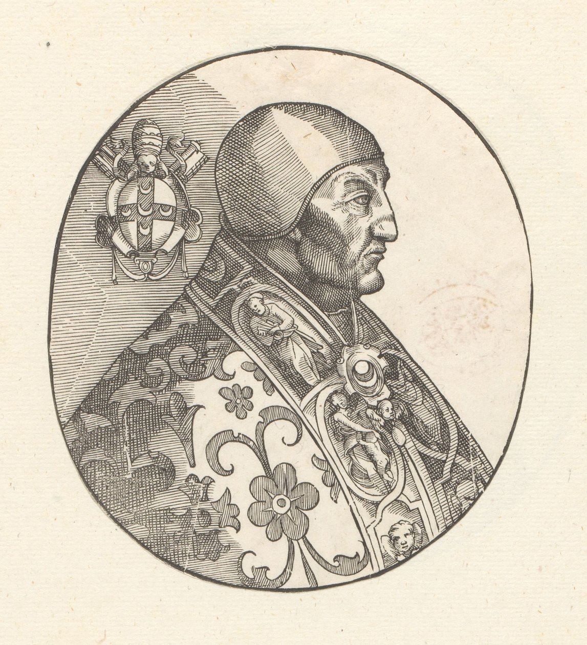 Portret van paus Pius III od Anonymous