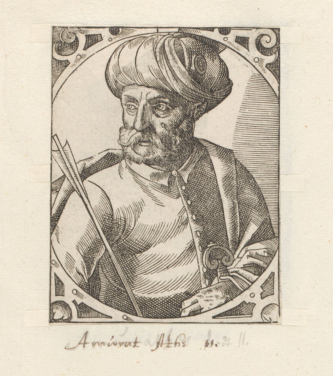 Porter van sultán Bayezid II od Anonymous