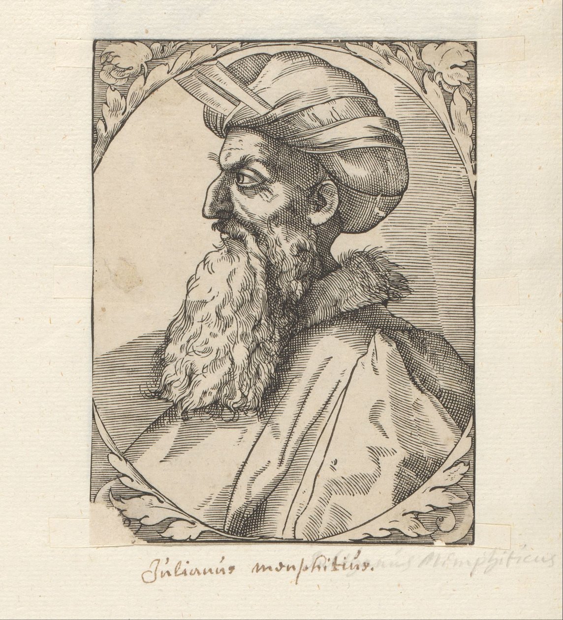 Portrét sultána Qaitbaye od Anonymous