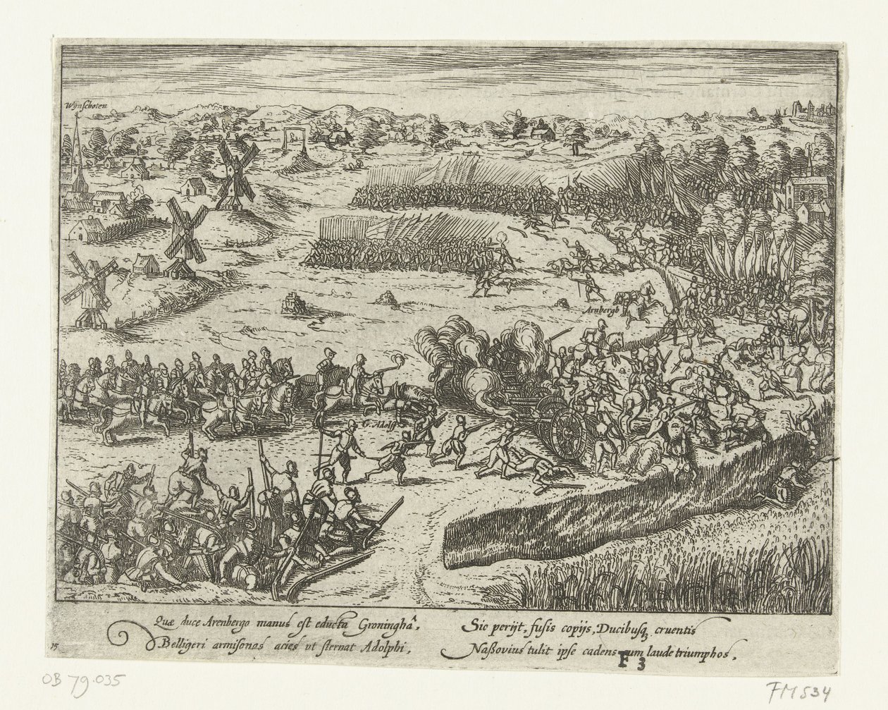 Bitva u Heiligerlee, 1568 od Anonymous