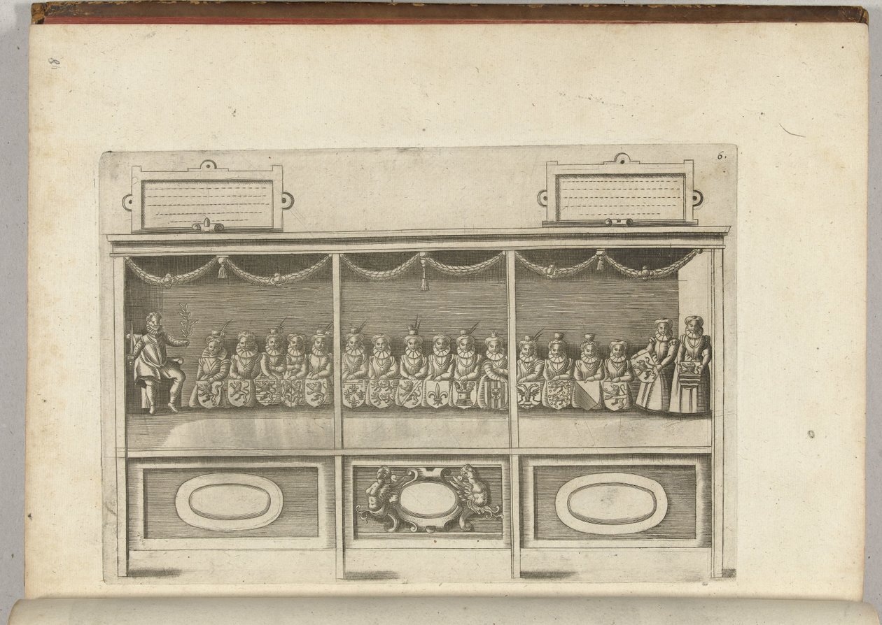 Scéna se 17 provinciemi, 1594 od Anonymous