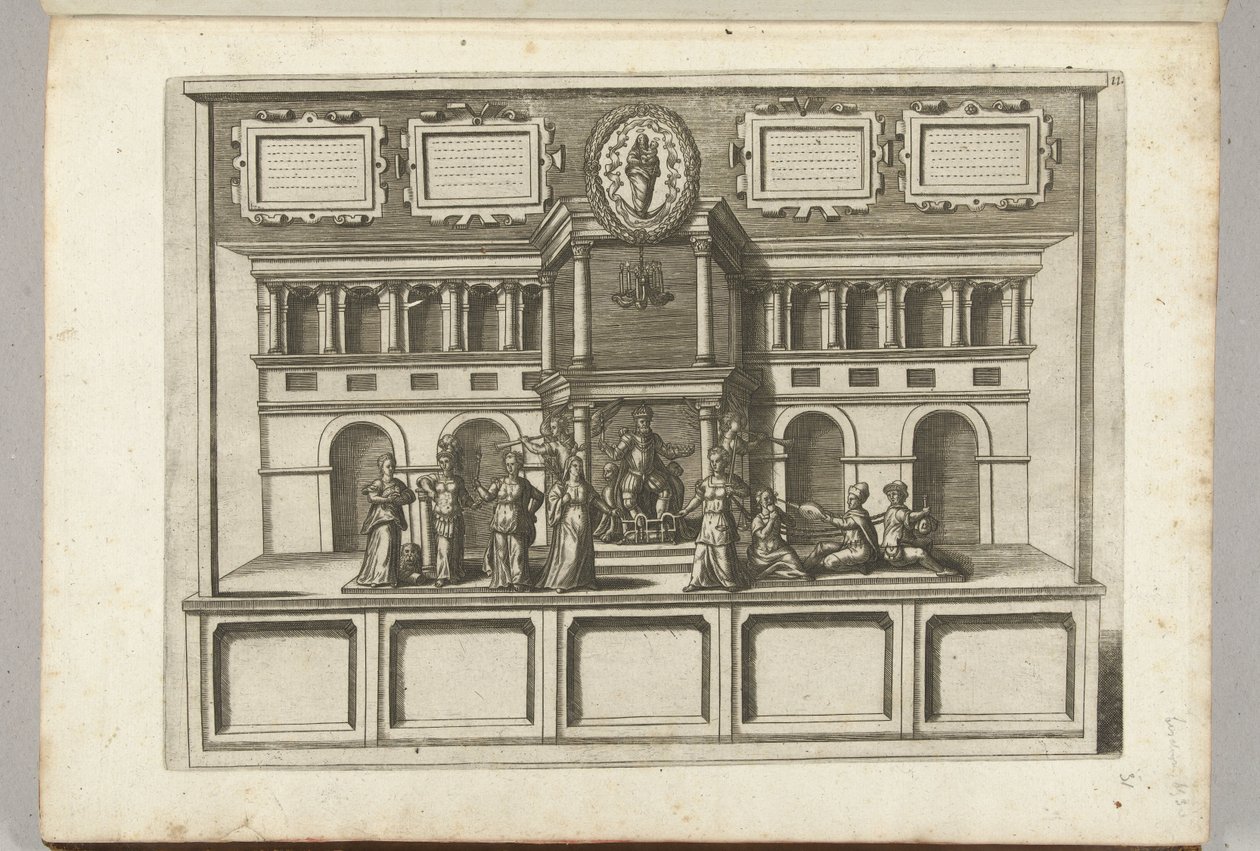 Divadlo ctností a neřestí, 1594 od Anonymous