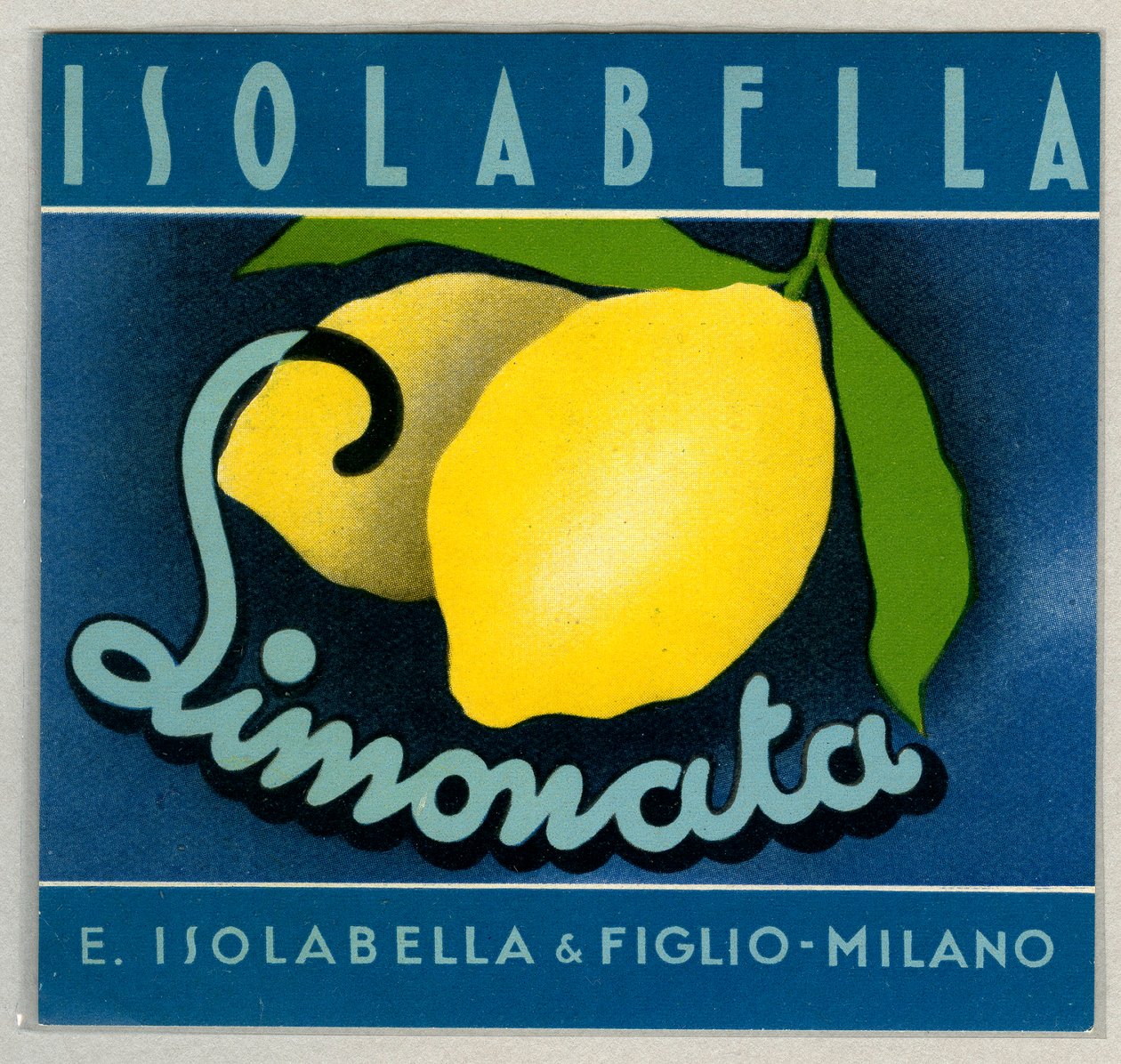 Reklama na italskou limonádu od Anonymous Anonymous