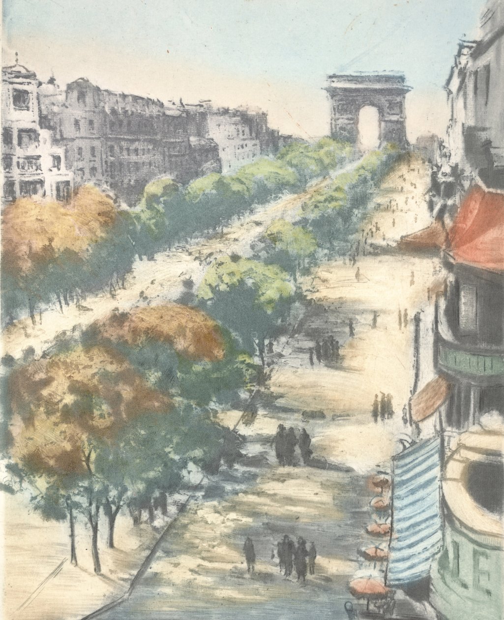 Champs Elysees (lept) od Anonymous Anonymous