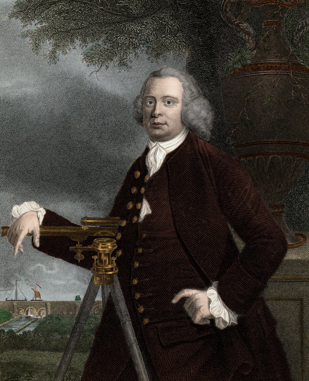 James Brindley Anglický inženýr - James Brindley od Anonymous Anonymous