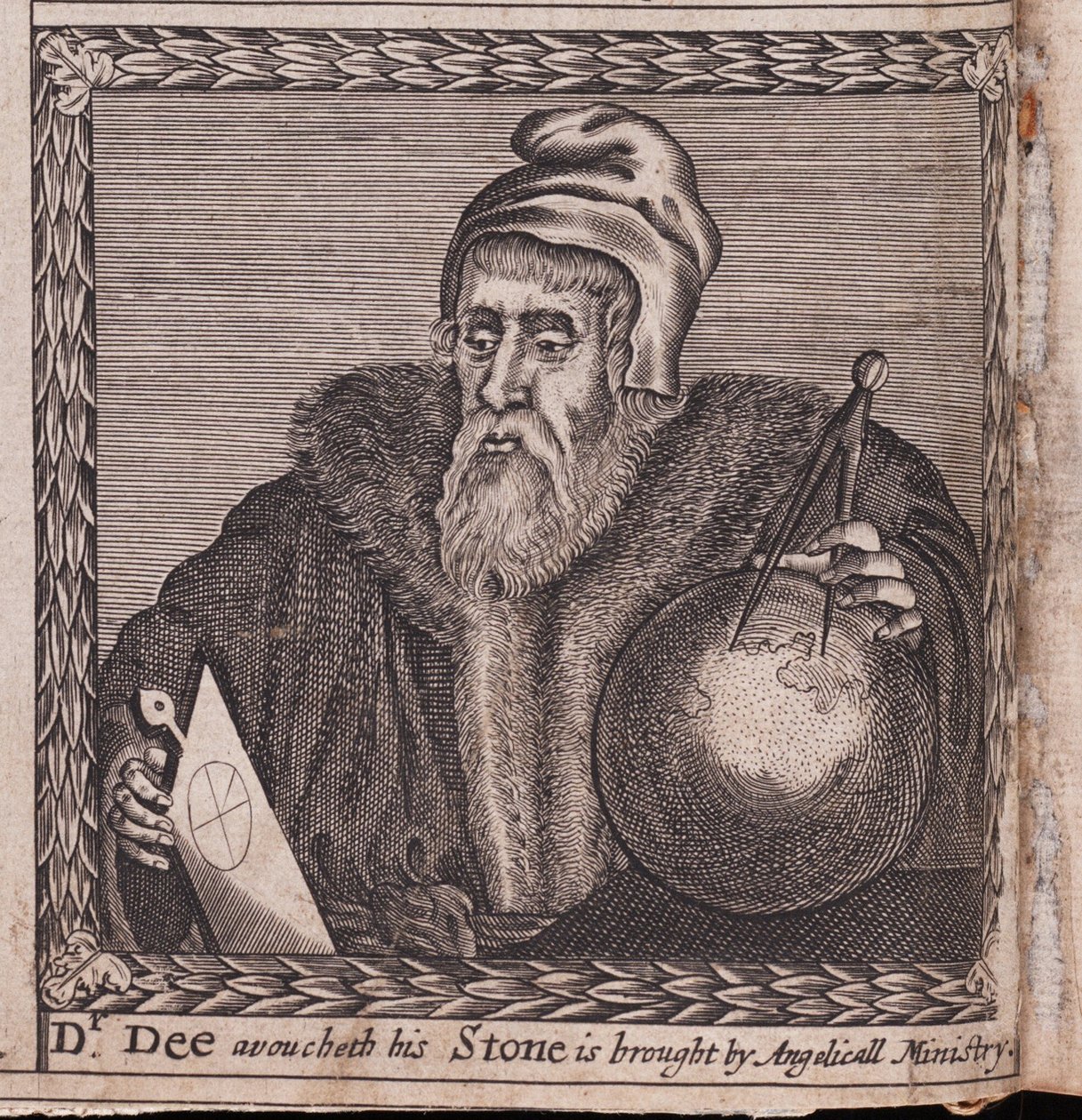 John Dee (1527-1609) - Anonymní dílo, rytina od Anonymous Anonymous