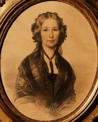 Portrét Lili Cartwrightové (1805-1902) od Anonymous Anonymous
