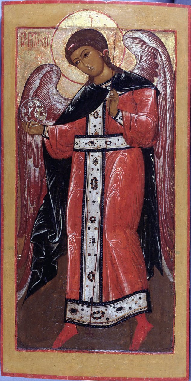 Archanděl Gabriel od Anonymous Russian icon painter