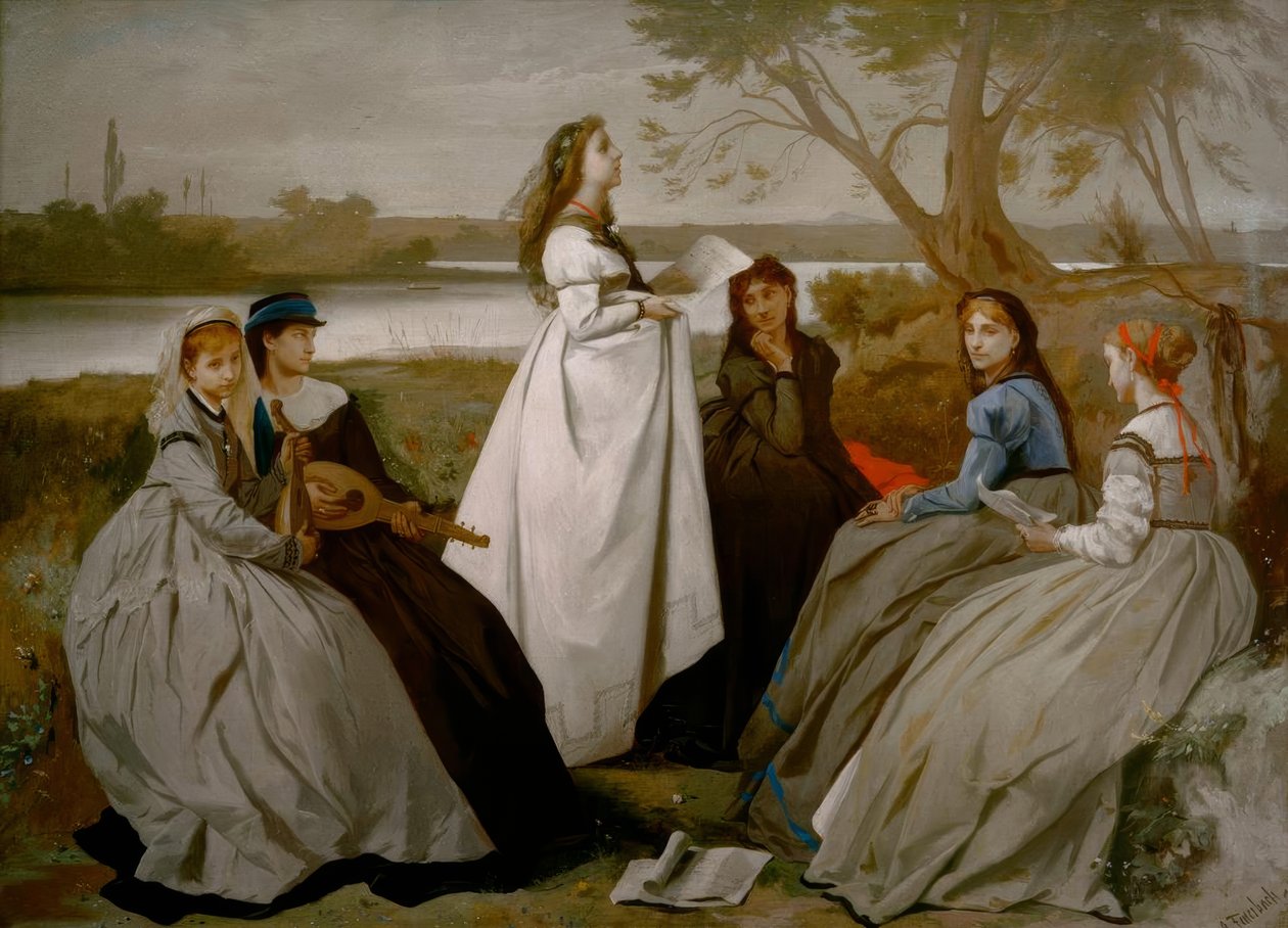 Na jaře od Anselm Feuerbach