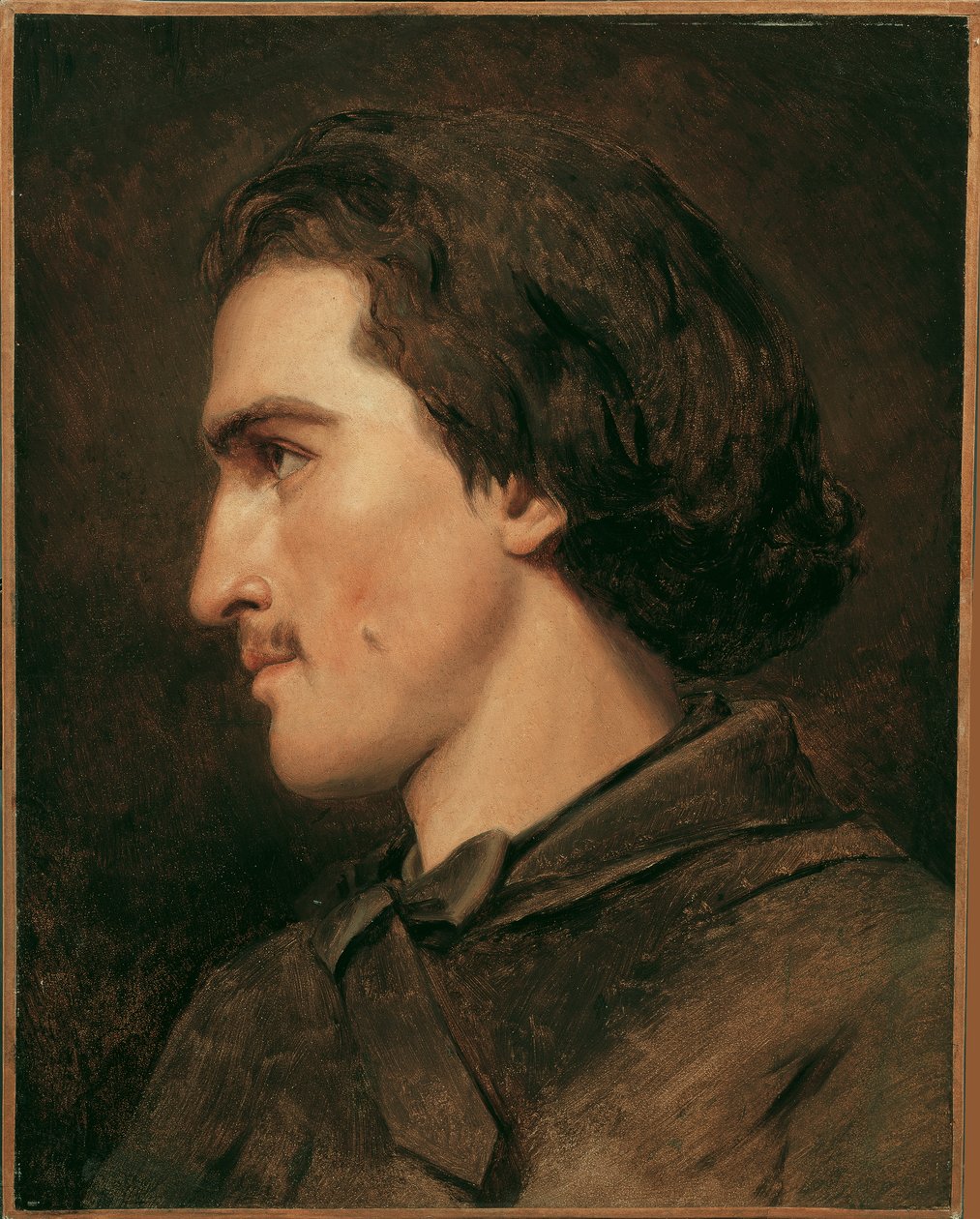 autoportrét (?) od Anselm Feuerbach