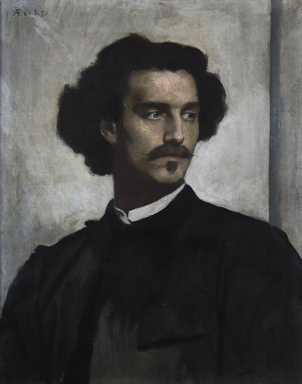 Autoportrét, 1873 od Anselm Feuerbach