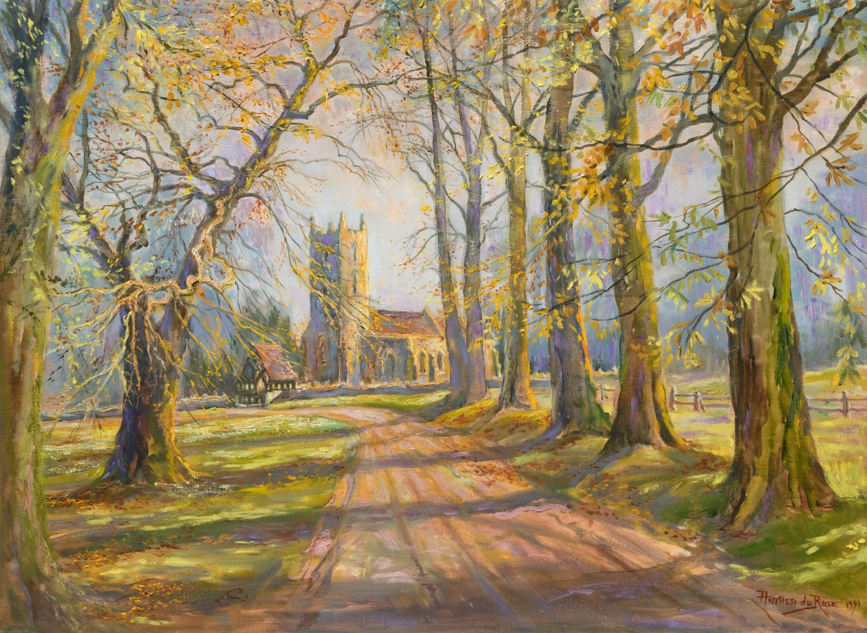 Langham Church, Essex od Anthea Durose