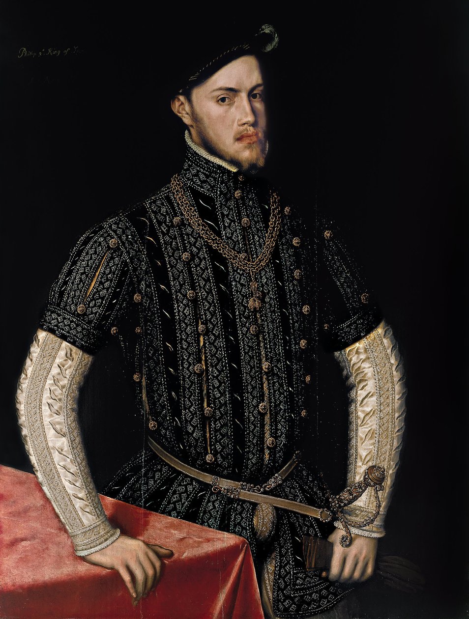 Portrét Filipa II od Anthonis Mor