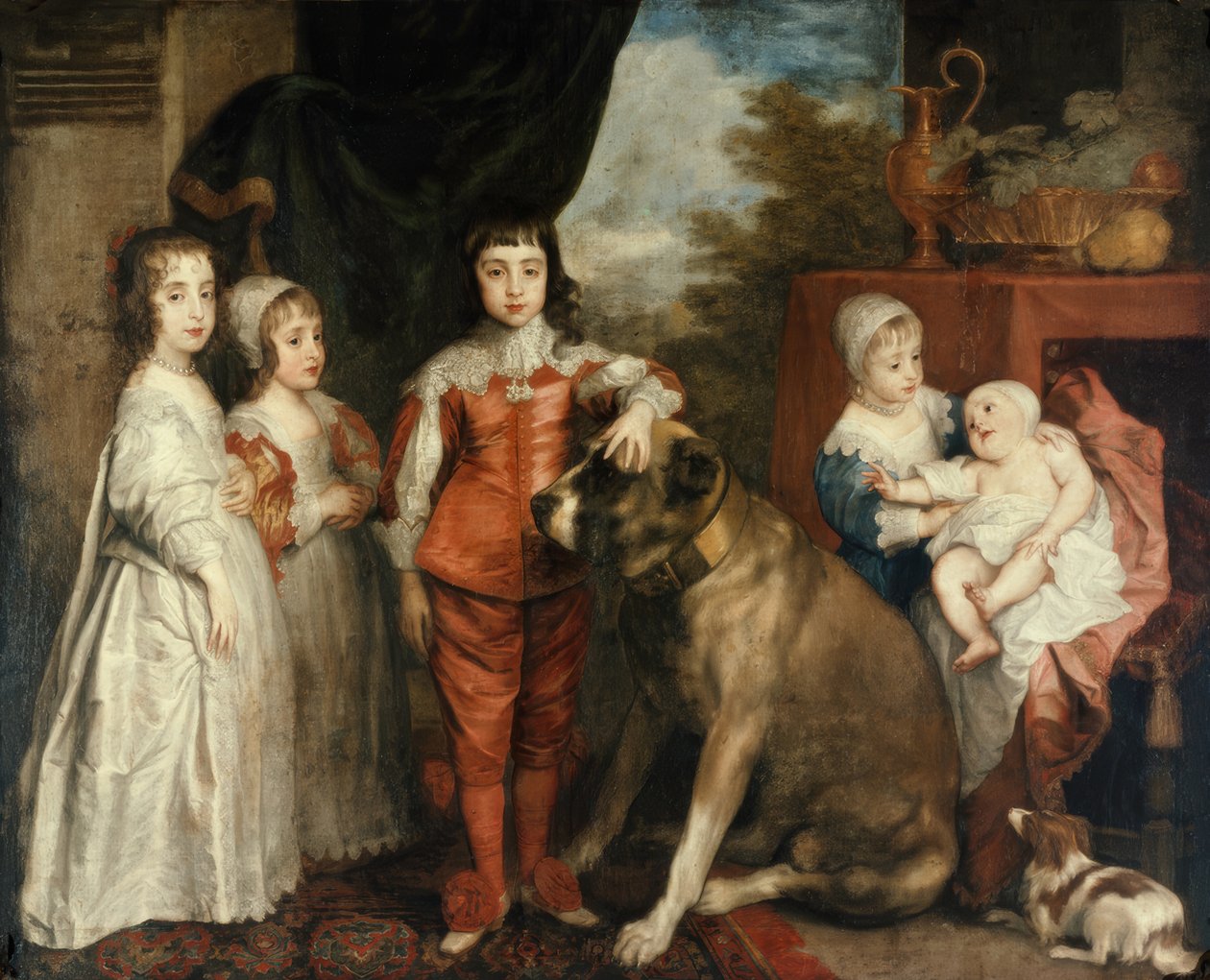 Děti Karla I. Anglie od Anthony van Dyck