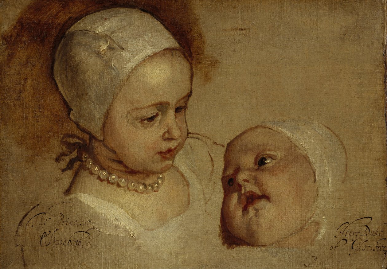 Princezna Alžběta, 1635 od Anthony van Dyck
