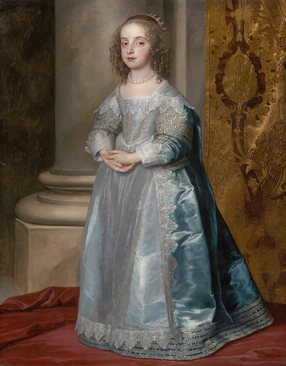 Princezna Mary, dcera Karla I. od Anthony van Dyck