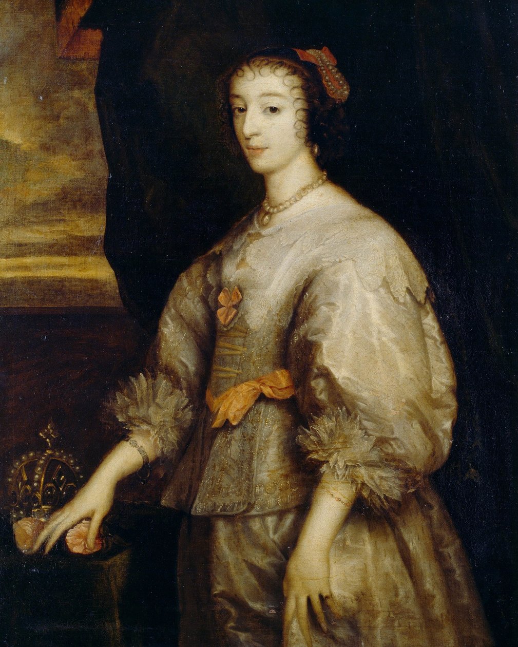 Královna Henrietta Maria od Anthony van Dyck