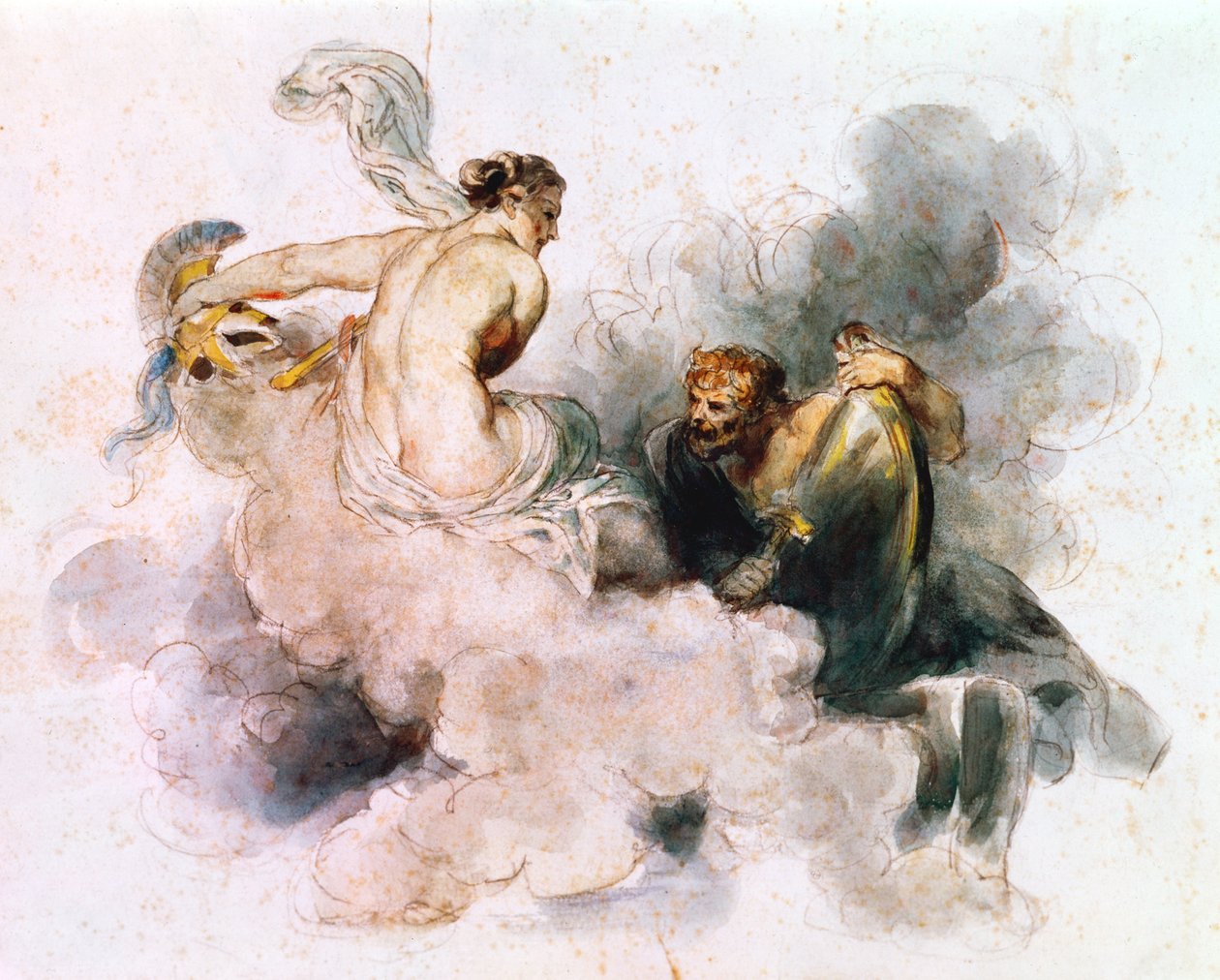 Venuše a Vulkán od Anthony van Dyck
