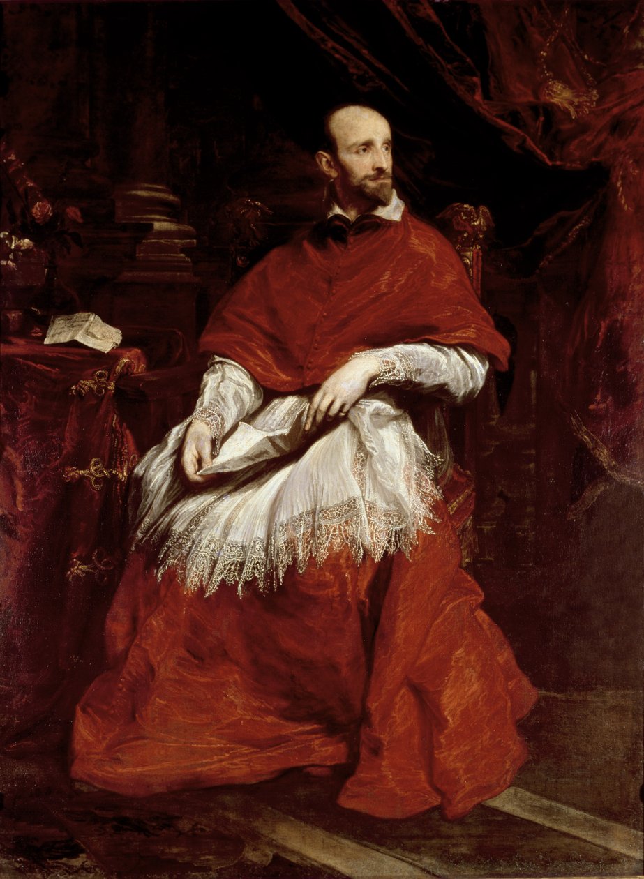 Kardinál Guido Bentivoglio (1579-1644) od Anthony van Dyck