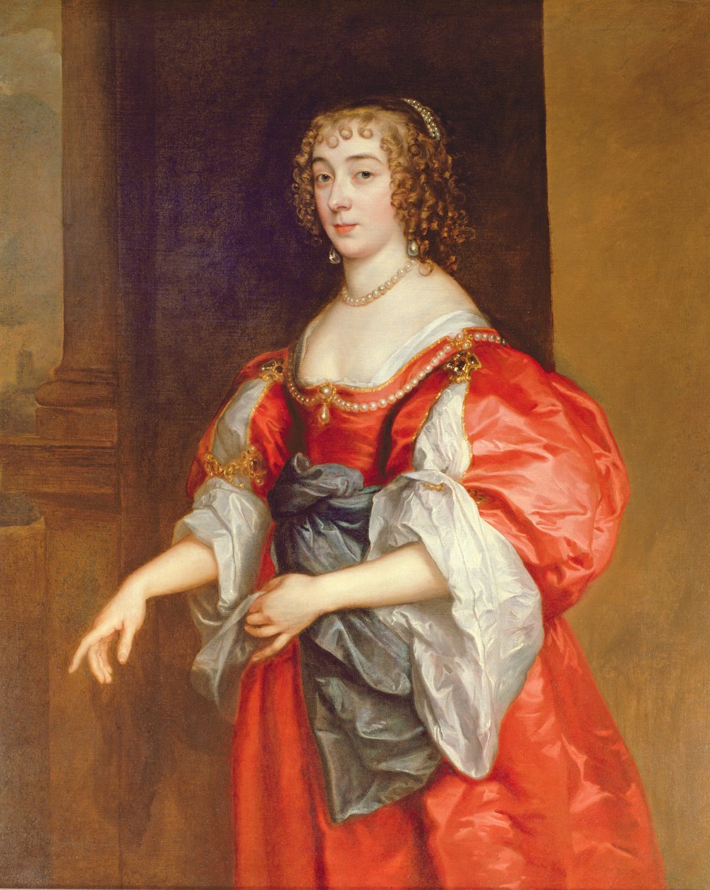 Dorothy, hraběnka ze Sunderlandu od Anthony van Dyck